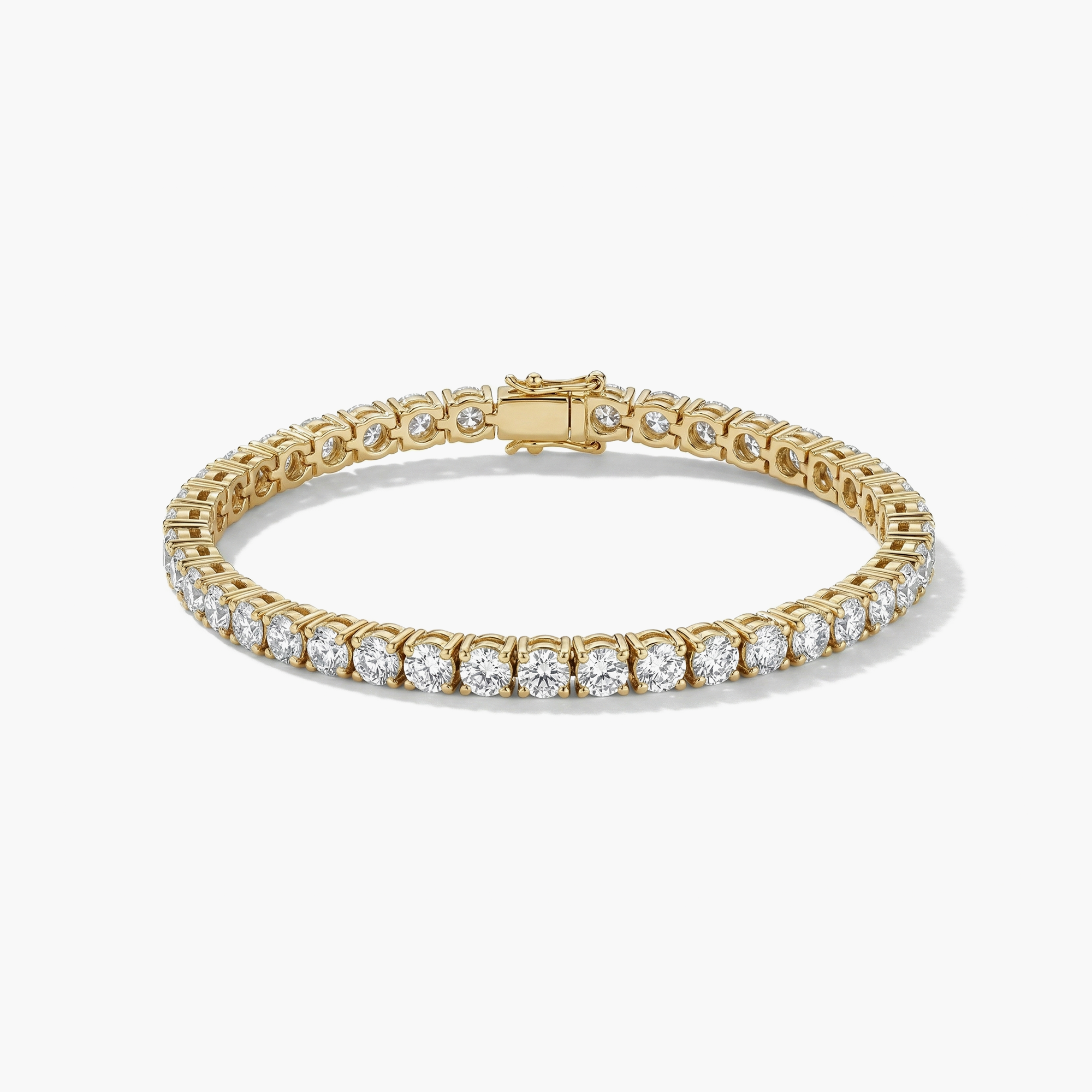 18K Gold Diamond Tennis Bracelet Bond Haus Atelier Hong Kong